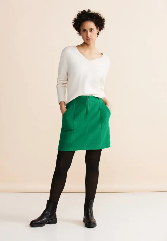 Rock in Woll Optik - fresh spring green