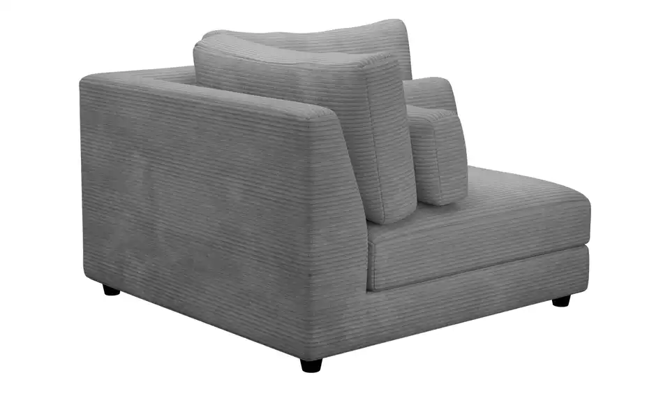 Element Branna Anthrazit Cordstoff Ecke