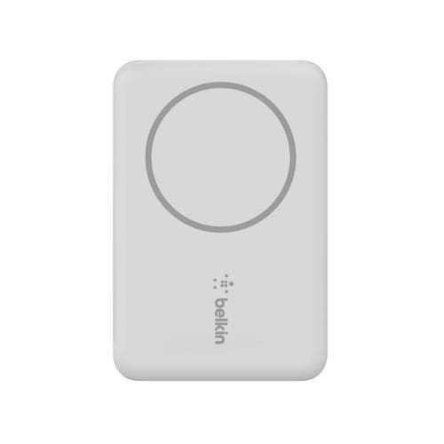 Belkin BPD002BTWH, 2500 mAh, Trådløs opladning, 5 W, Hvid