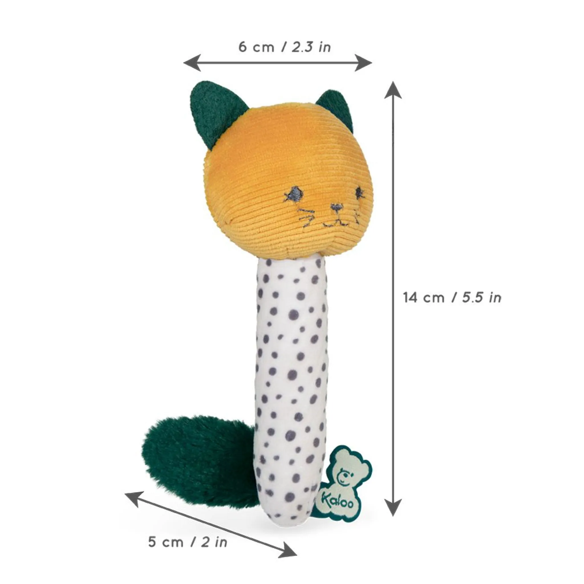 Kaloo Stimuli Mon Maracas Hochet Sensoriel