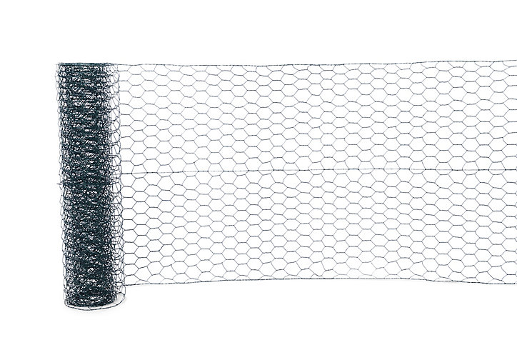 Grillage triple torsion Blooma maille 13 x 13 mm vert 10 x h.1 m