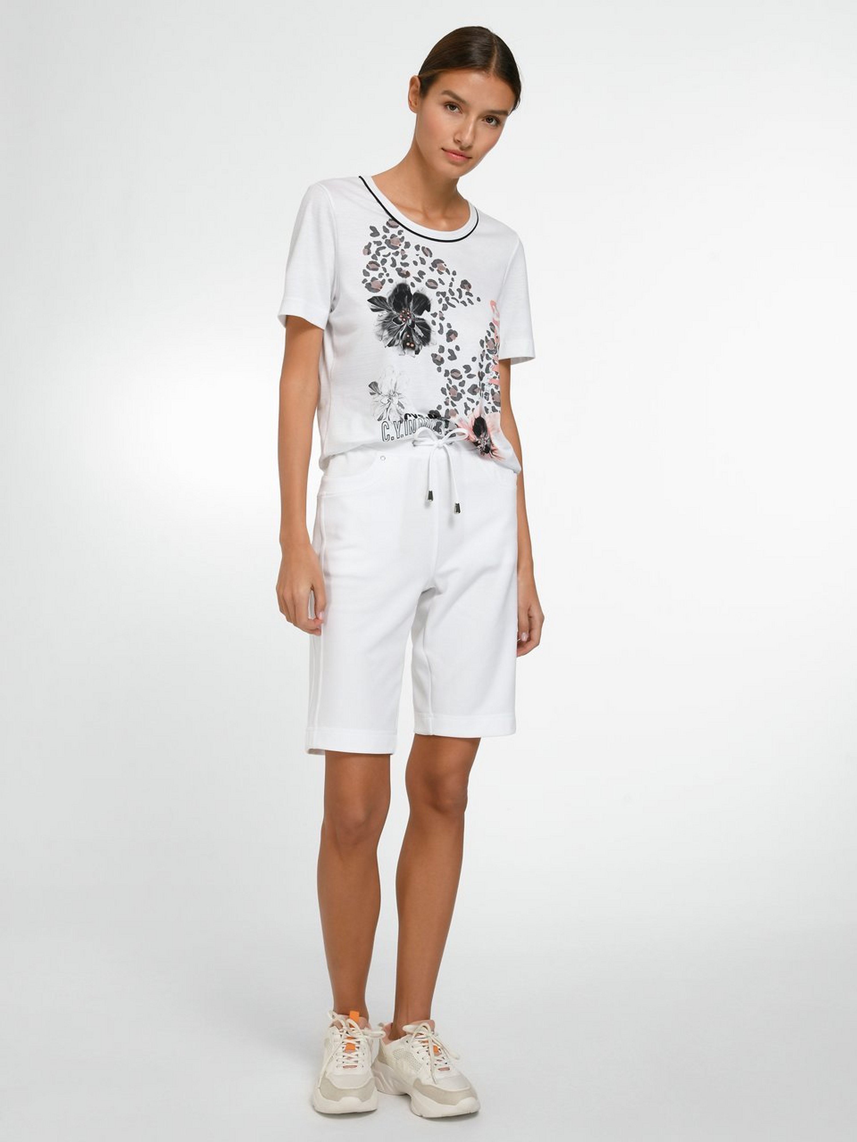 Rundhals-Shirt
