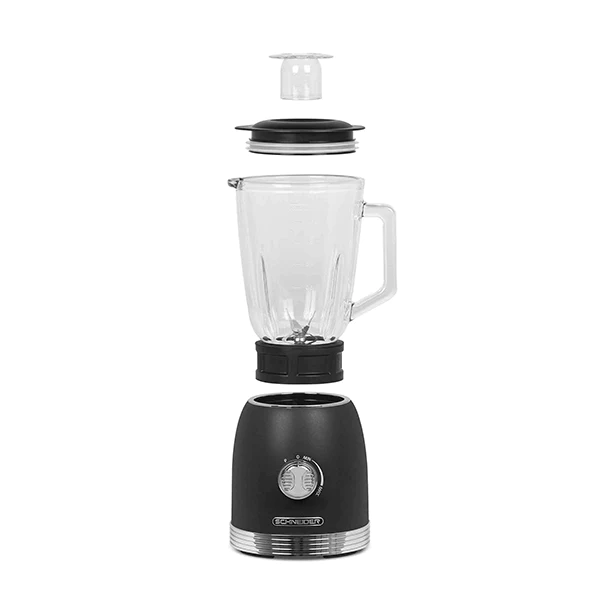 Blender vintage 800 W 1,5 L SCBL15B noir Schneider