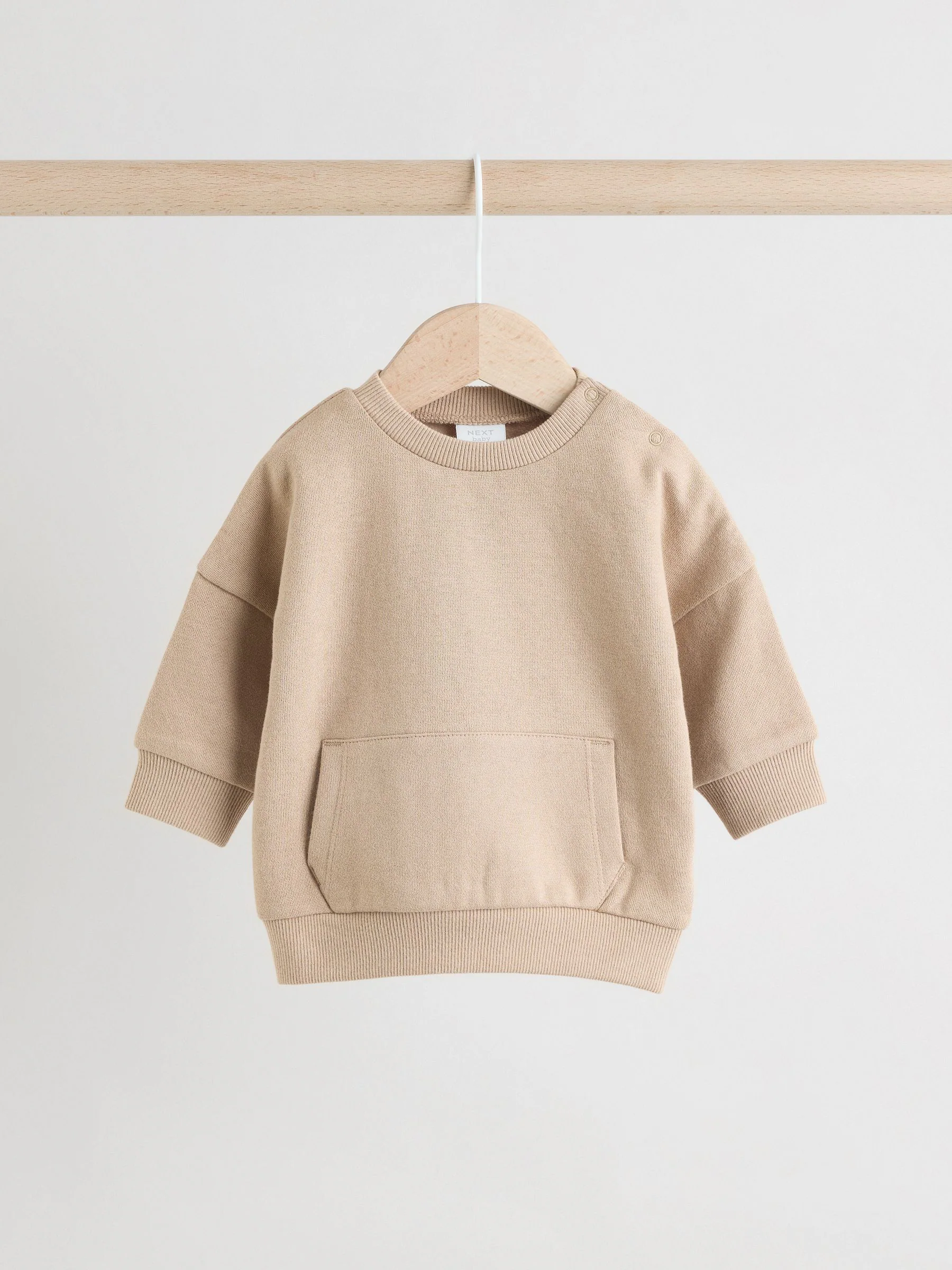 Neutraal - Baby Sweatshirt en Joggingbroeken Set 6 stuks (0mnd-3jaar)