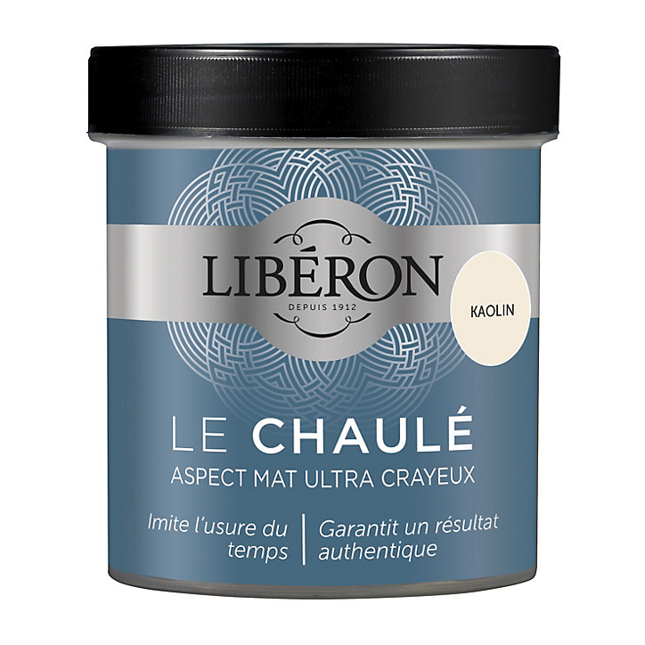 Peinture boiseries intérieur Libéron Le Chaulé kaolin ultra mat 0,5L