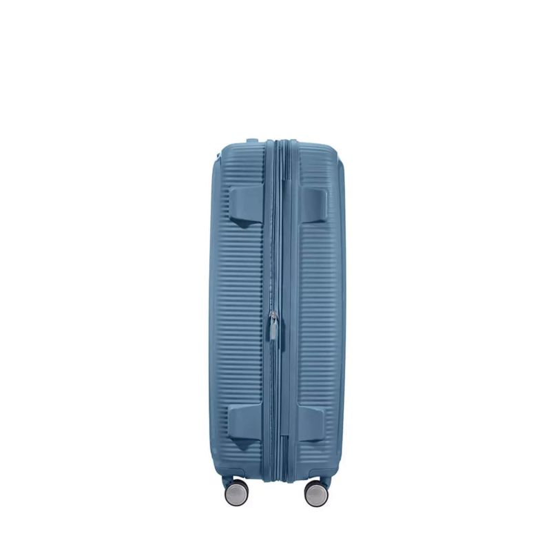Valise rigide Soundbox Extensible 67 cm Stone blue