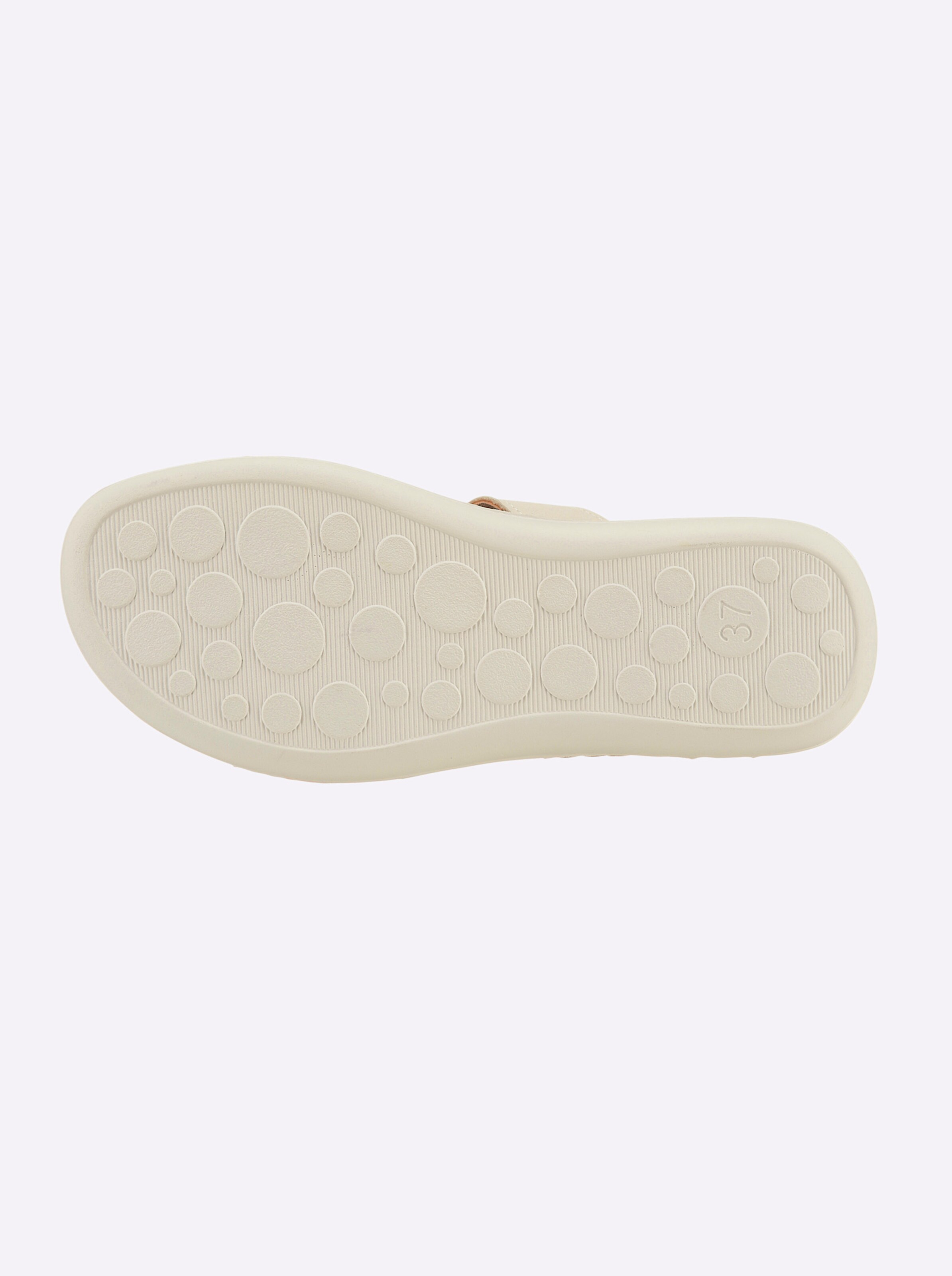 Fischer Pantolette in champagner