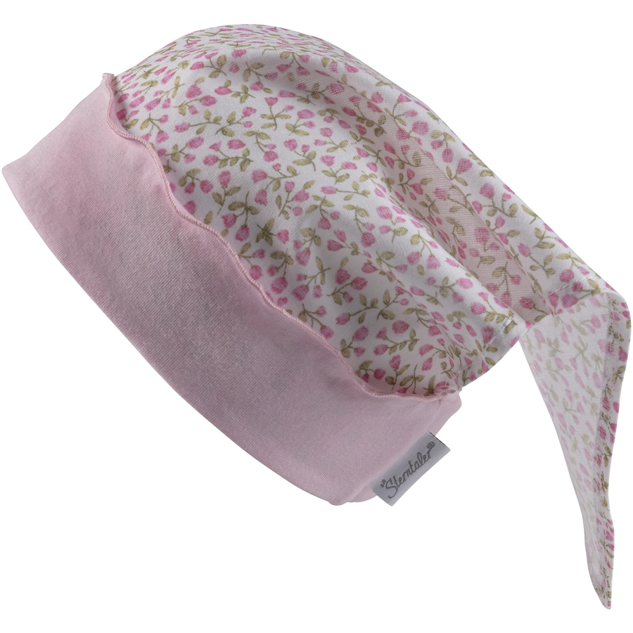 Sterntaler Kopftuch Millefleurs weiß