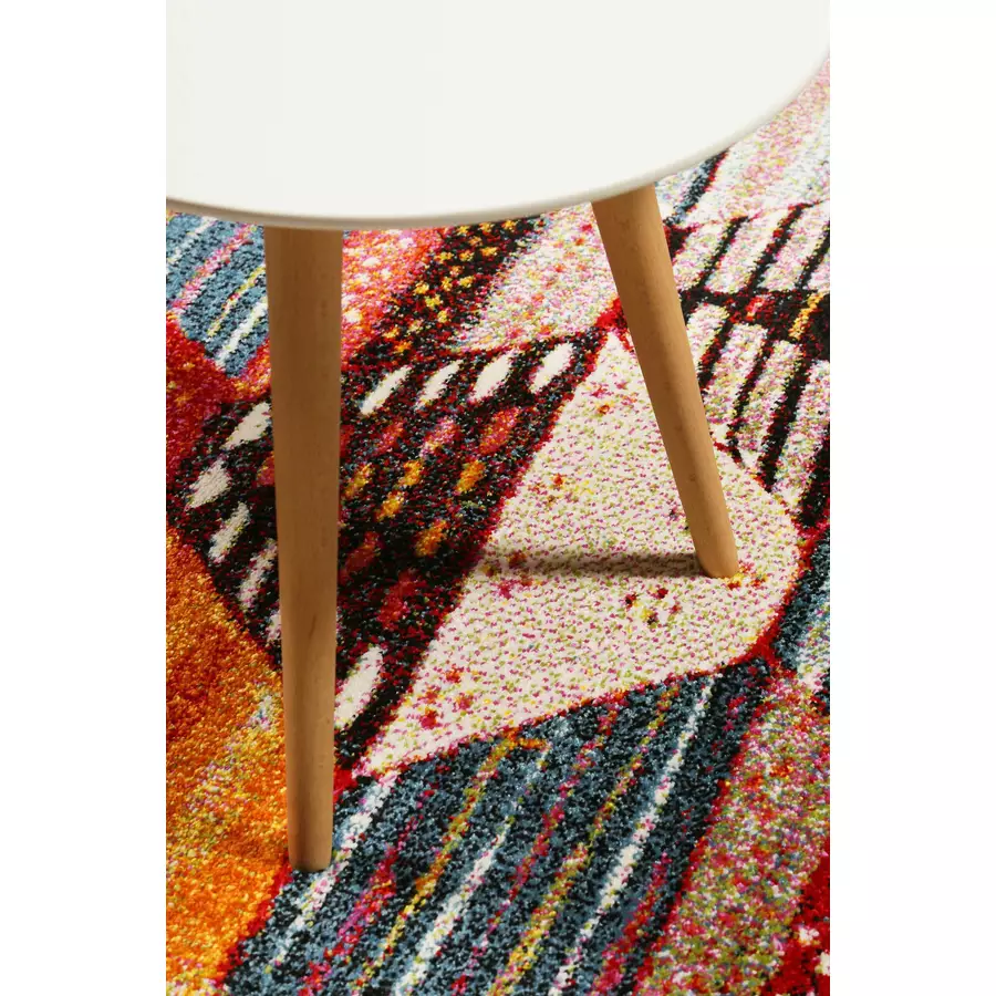 Wecon home Kurzflorteppich Modern Berber multicolor