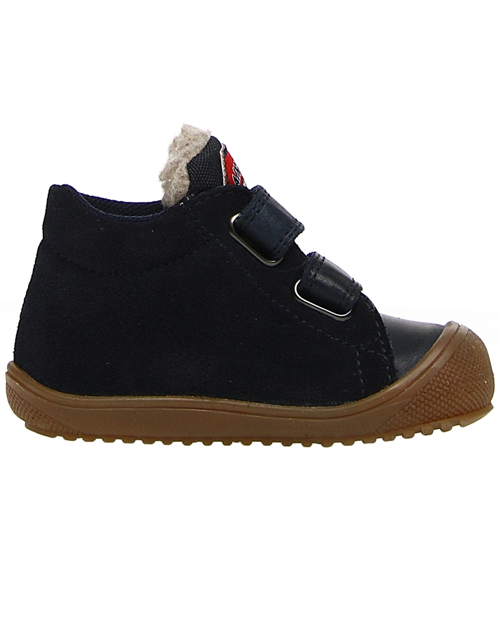 Klett-Lauflernschuhe BRANT in navy/braun