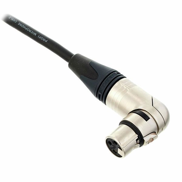 pro snake XLR Patch Angled/Angled 0.5m