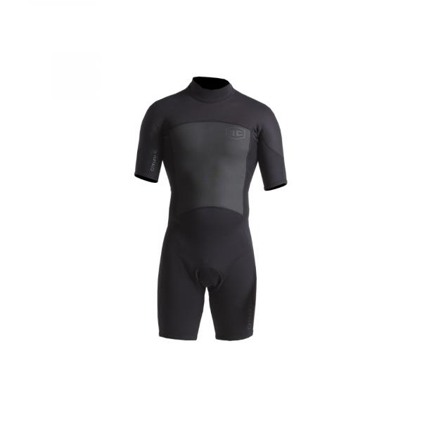 HURRICANE Shorty BUFFALO Back Zip 2/2 mm BLK / BLK
