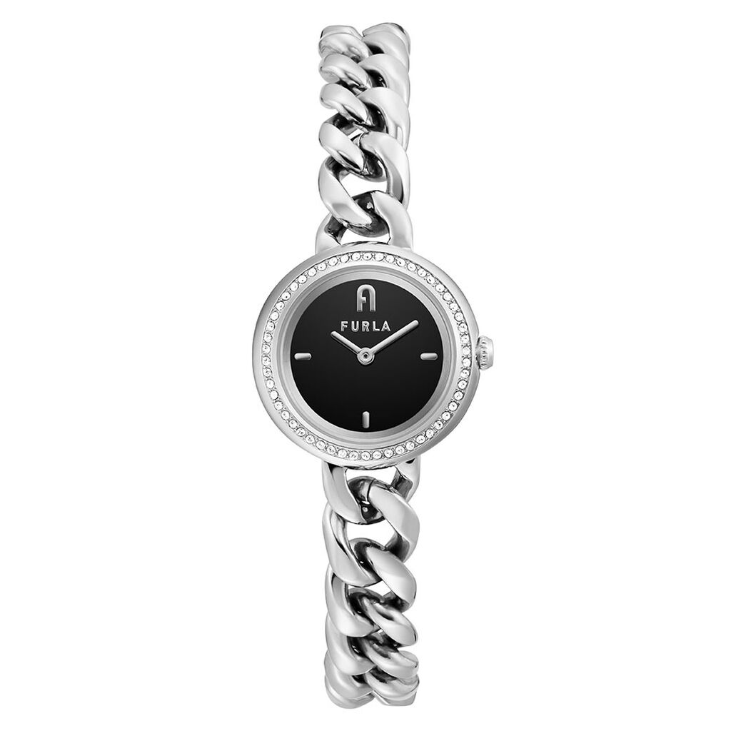 Montre Furla Chain Round Noir