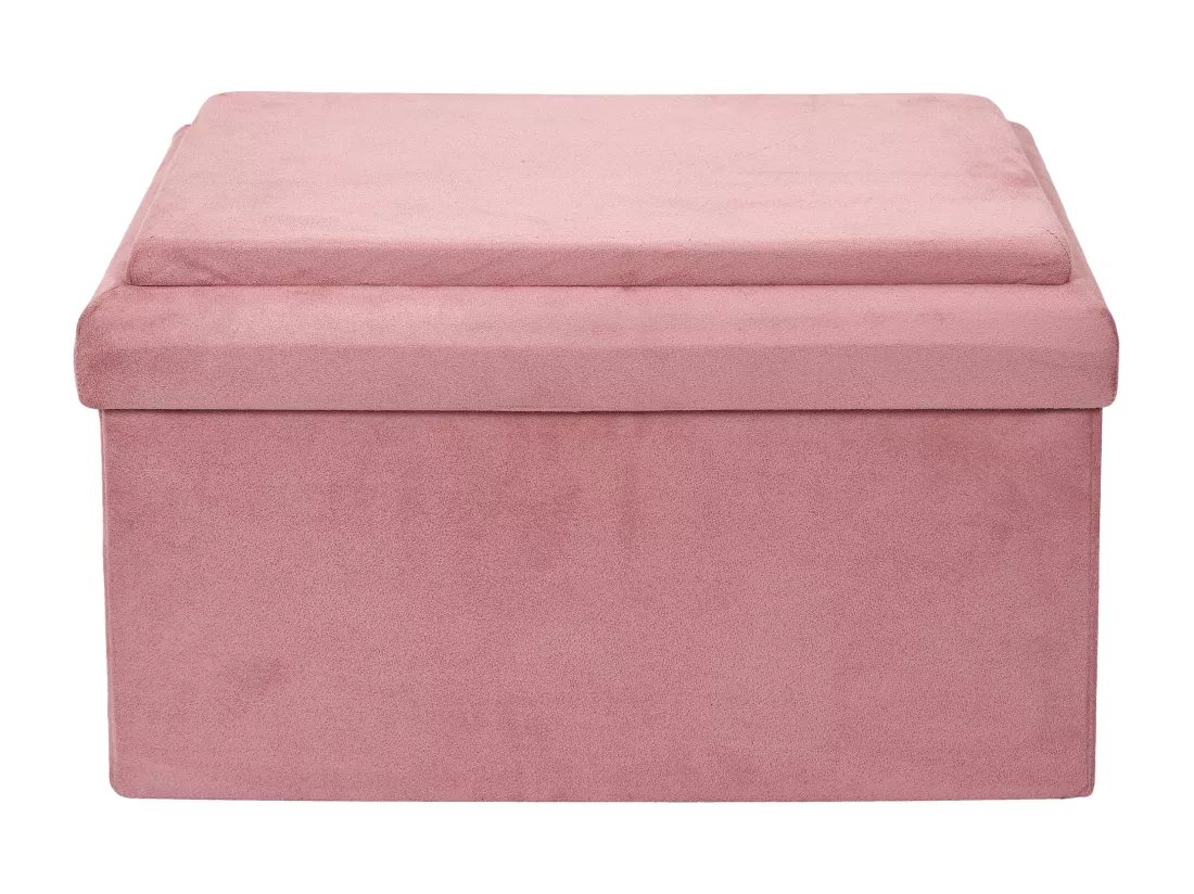 Coffre Banc Pliable Compatible Brique Rose M2