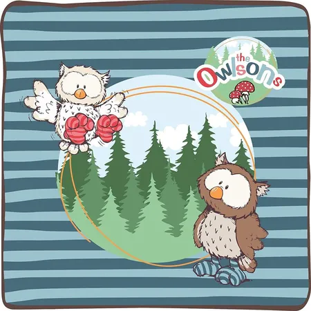 NICI 46093 Eule Oscar mit drehbarem Kopf, Plüschtier, 50 cm