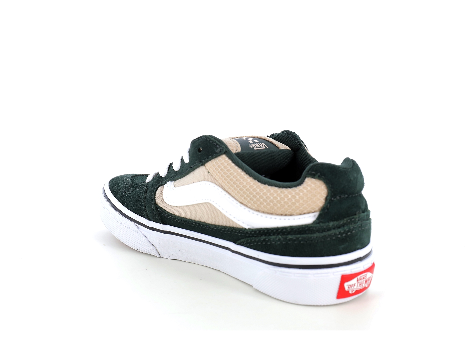 Vans-CALDRONE Matières combinées Beige Olive