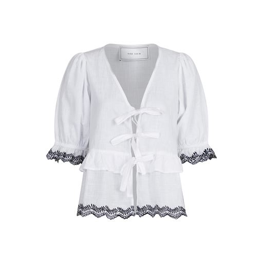 Neo Noir Raya Bluse, Hvid, 40