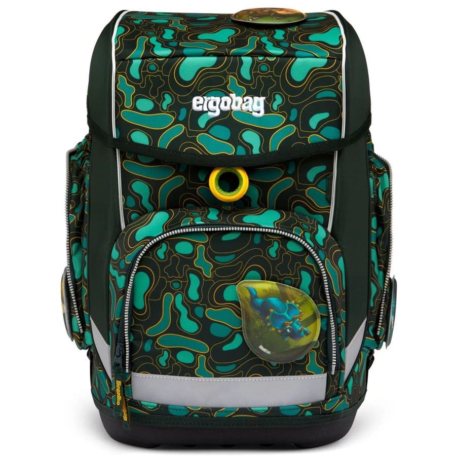 Ergobag Cubo - Schulranzen Set 5tlg. Modell 2024 TriBäratops