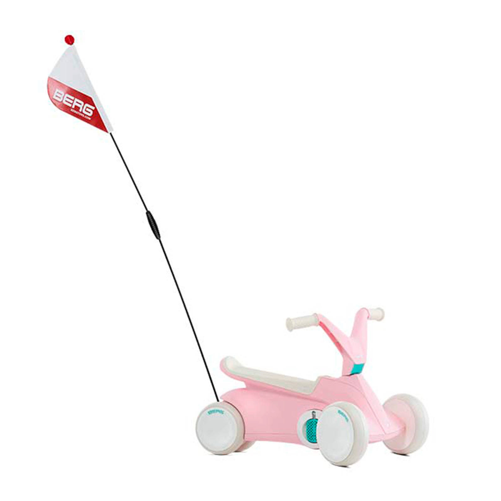 BERG GO² 2-in-1 loopauto roze
