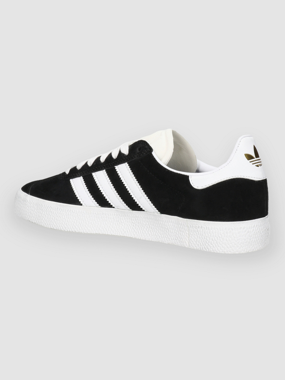 adidas Skateboarding Gazelle Adv Skate Shoes cblack/ftwwht/goldmt
