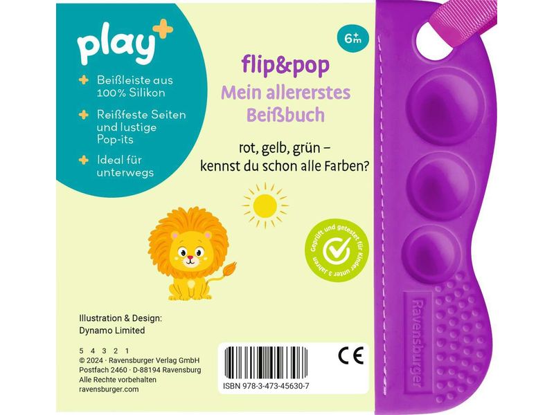 play  Bilderbuch flip&pop: Erste Farben Wasser- und reissfestes Farbenbuch