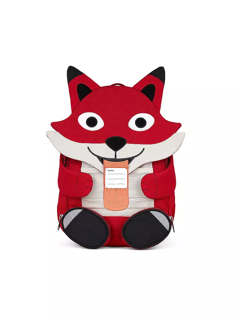 AFFENZAHN Kinder Rucksack Große Freunde - Fuchs rot
