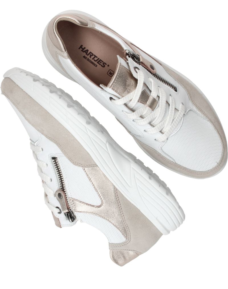 Hartjes Sneakers Beige Dames