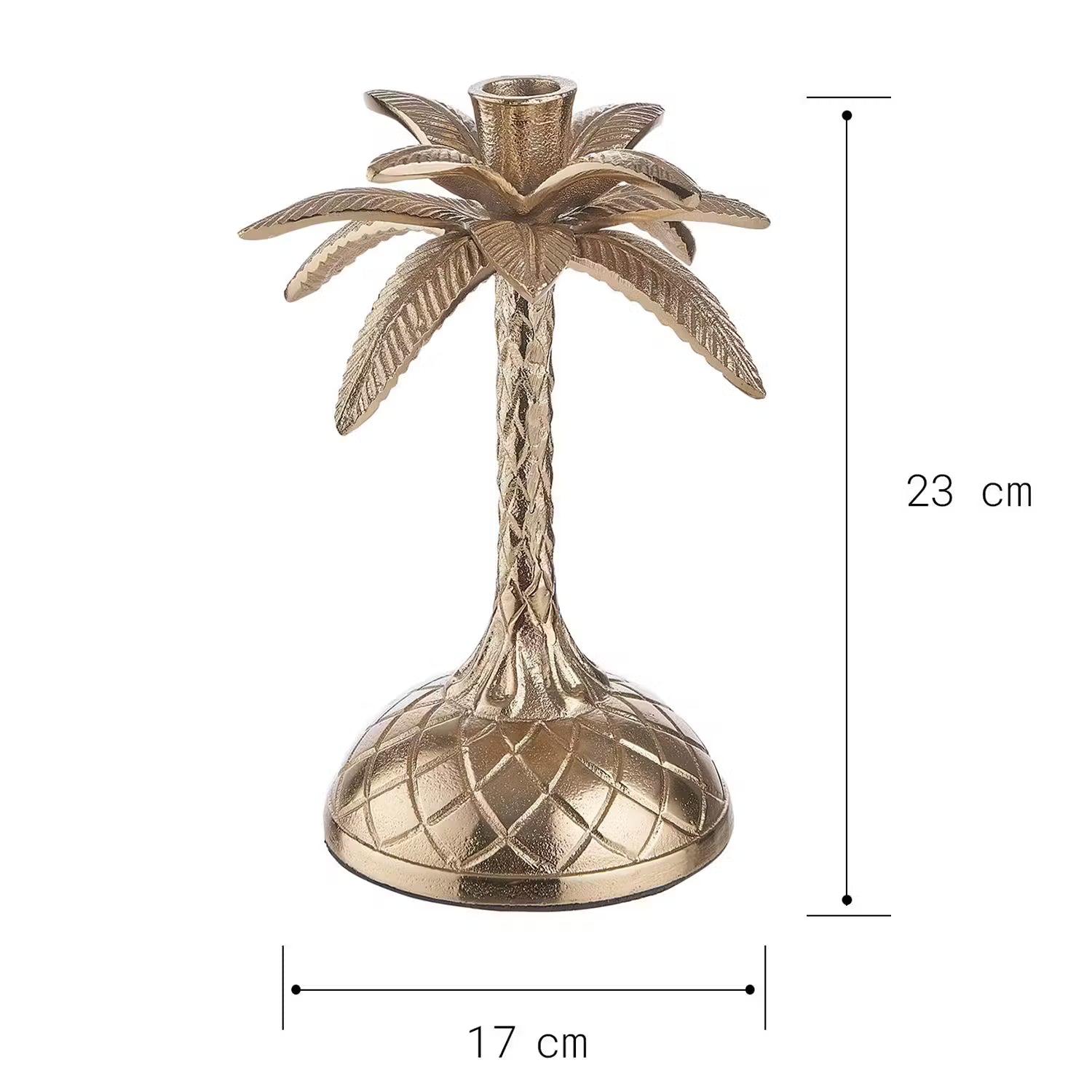 GOLDEN NATURE Kerzenhalter 2er-Set