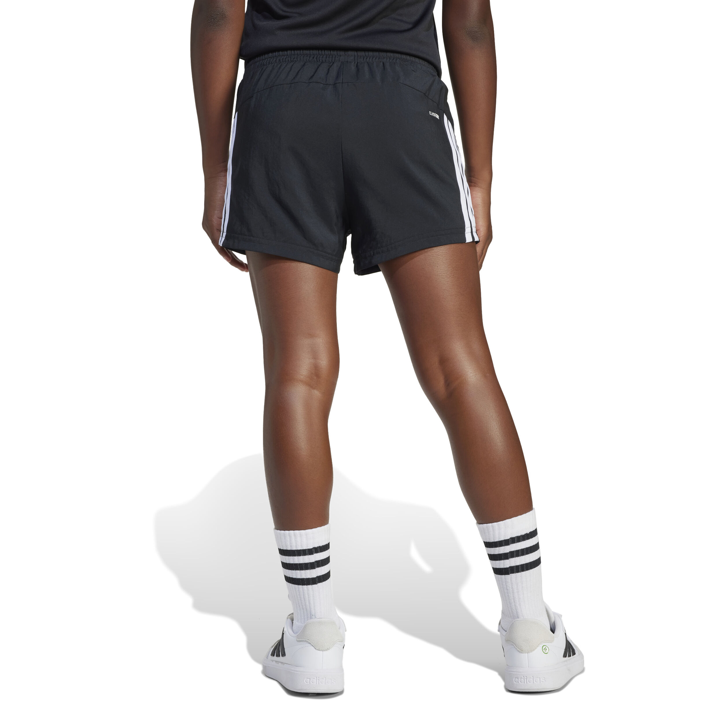 adidas Training Essentials 3 Stripes Shorts Enfants - Noir