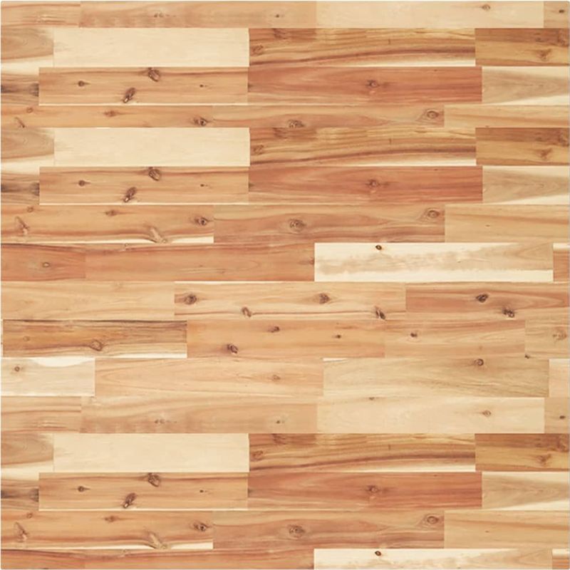 vidaXL - Tafelblad - Vierkant - 80x80 cm - Massief Acaciahout