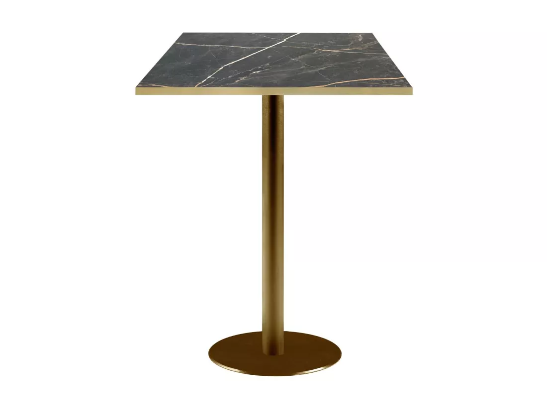 Mange-debout 60 x 60 cm Rome bistrot marbre feu