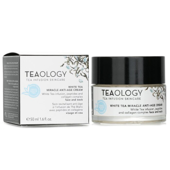 Teaology Creme Anti-Idade Miracle Chá Branco  50ml/1.6oz