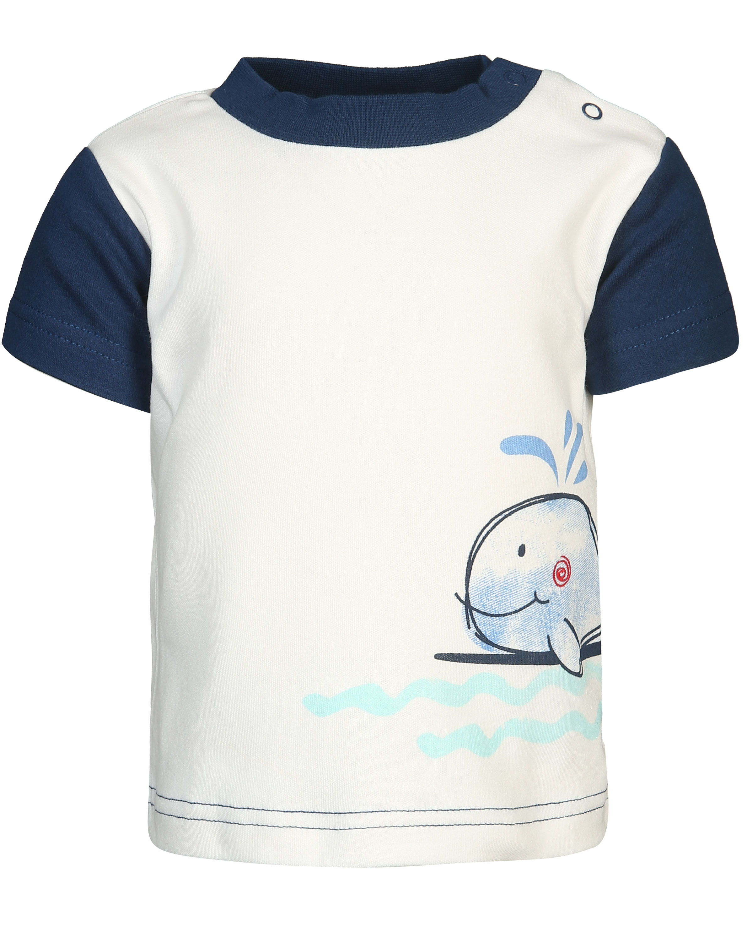 T-Shirt SEA YOU LATER in weiß/dunkelblau