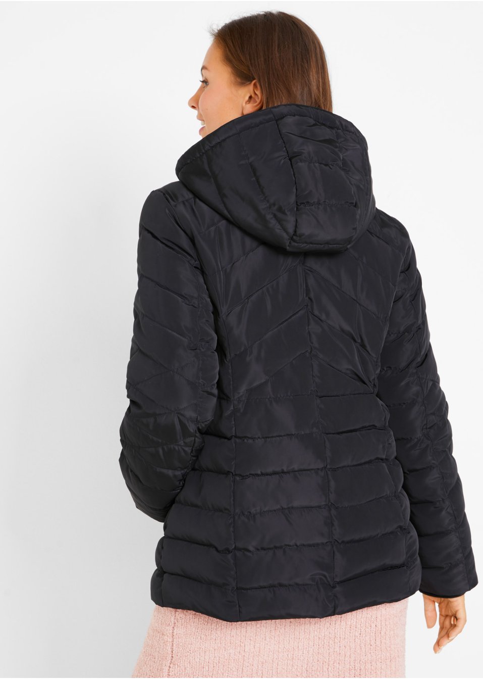 Veste matelassée légère avec capuche amovible