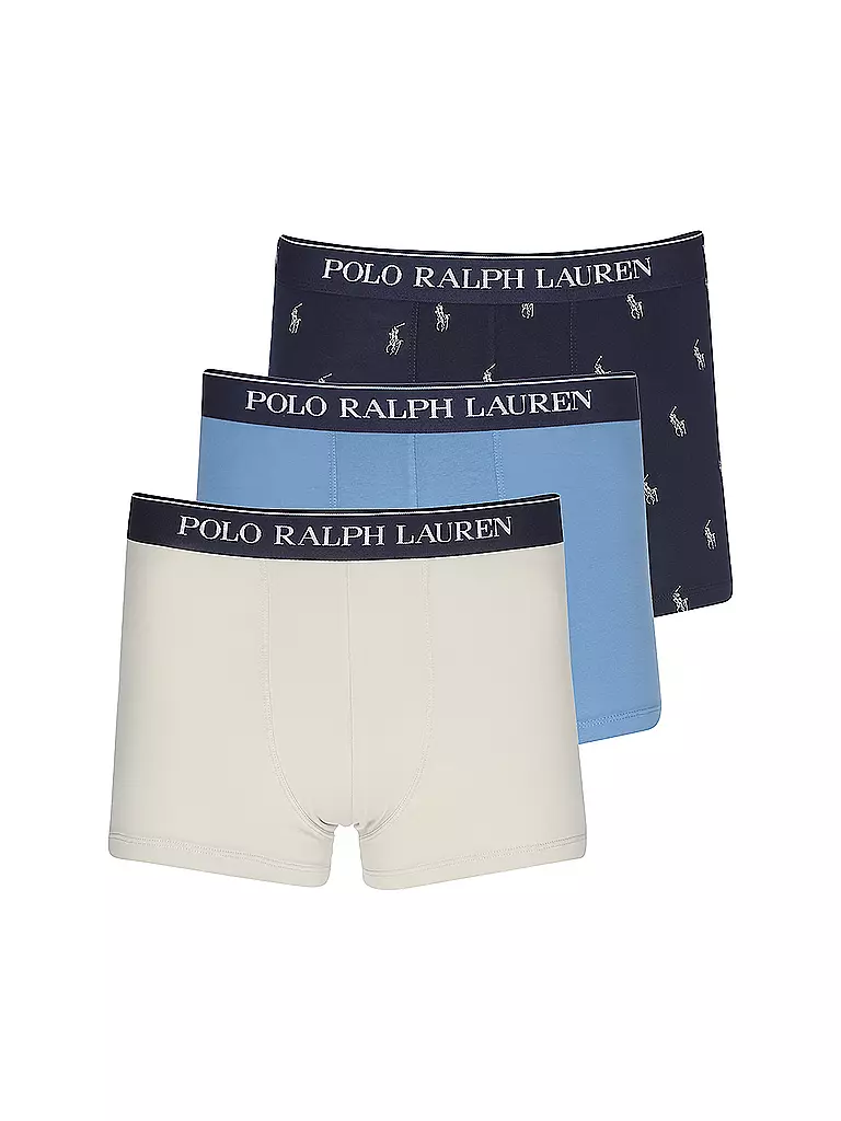 POLO RALPH LAUREN Pants 3er Pkg nvy aop creme