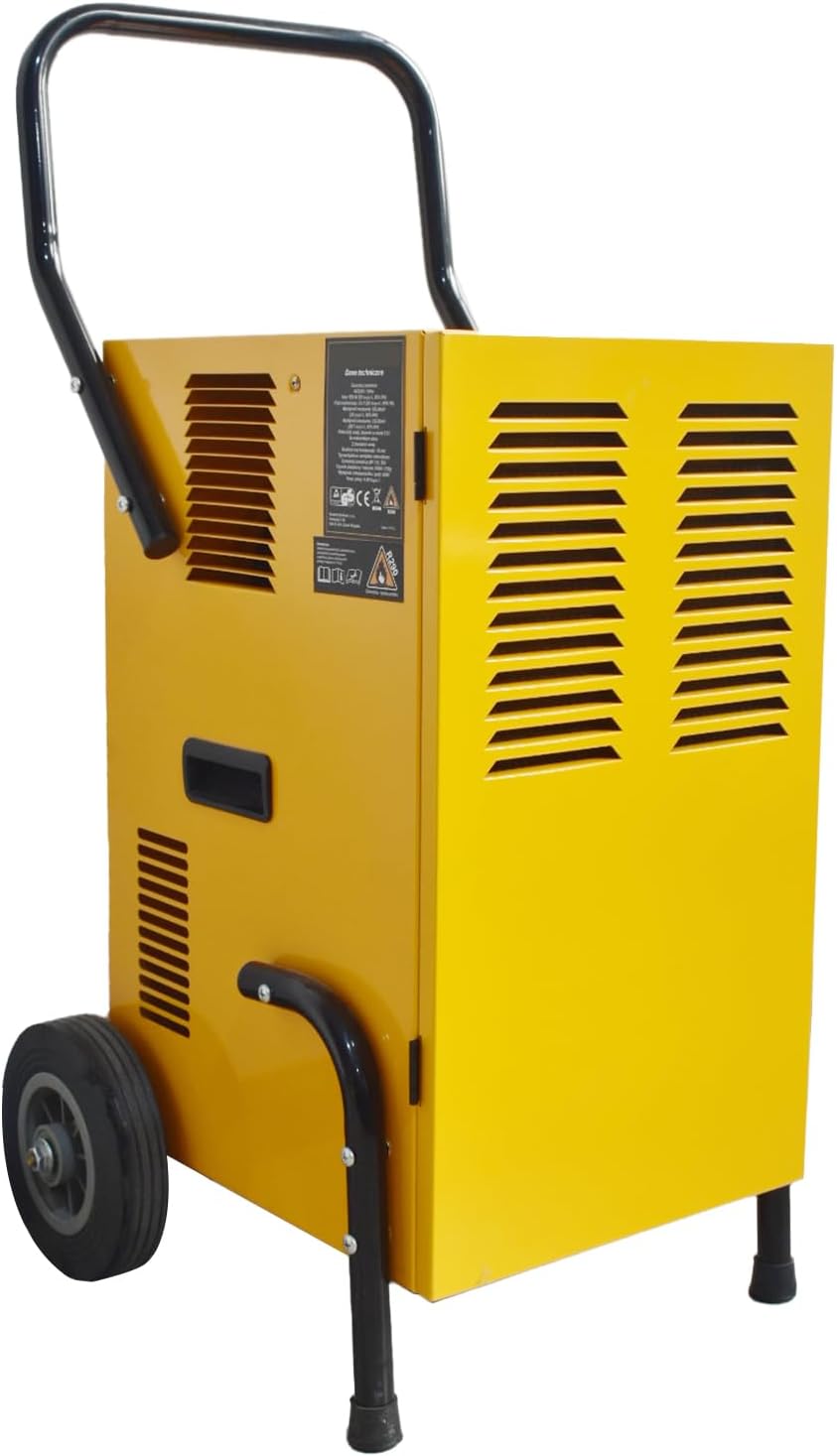Luftentfeuchter 50L/Tag – 5,5L Tank – Fläche bis 90m² / 230m³ – Auto-Modus & Timer –Bautrockner – für Keller, Wohnung, große Räume(Groß)
