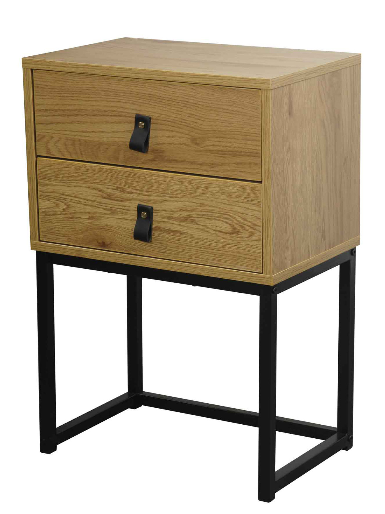 Table de chevet 2 tiroirs