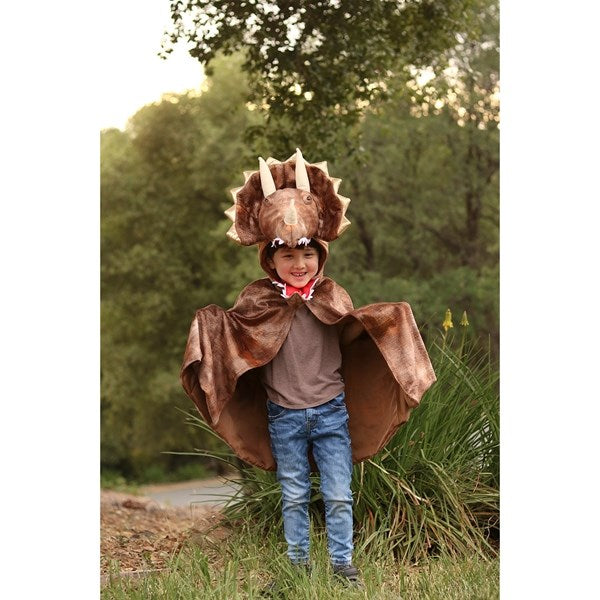 Grandasaurus Triceratops Kappe m. Kløer