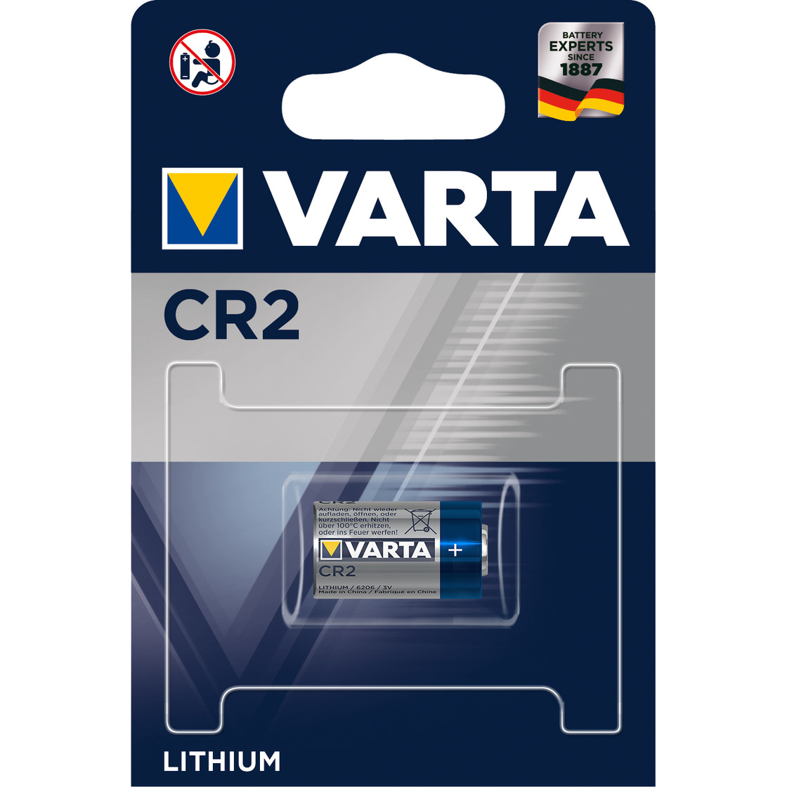 VARTA CR2 Photo Lithium (6206) BP1