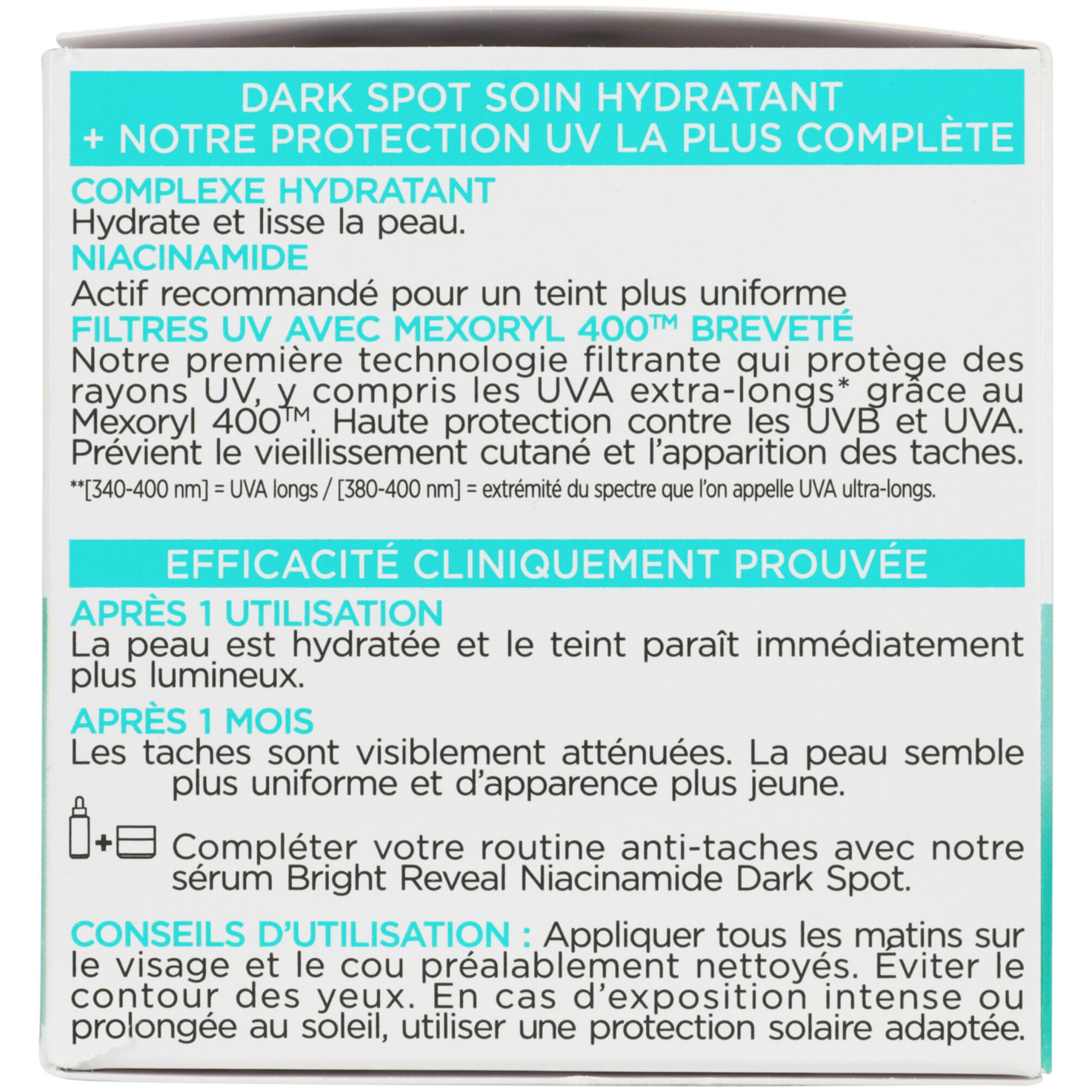 L'Oréal Paris Bright Reveal Dark Spot Feuchtigkeitspflege LSF50