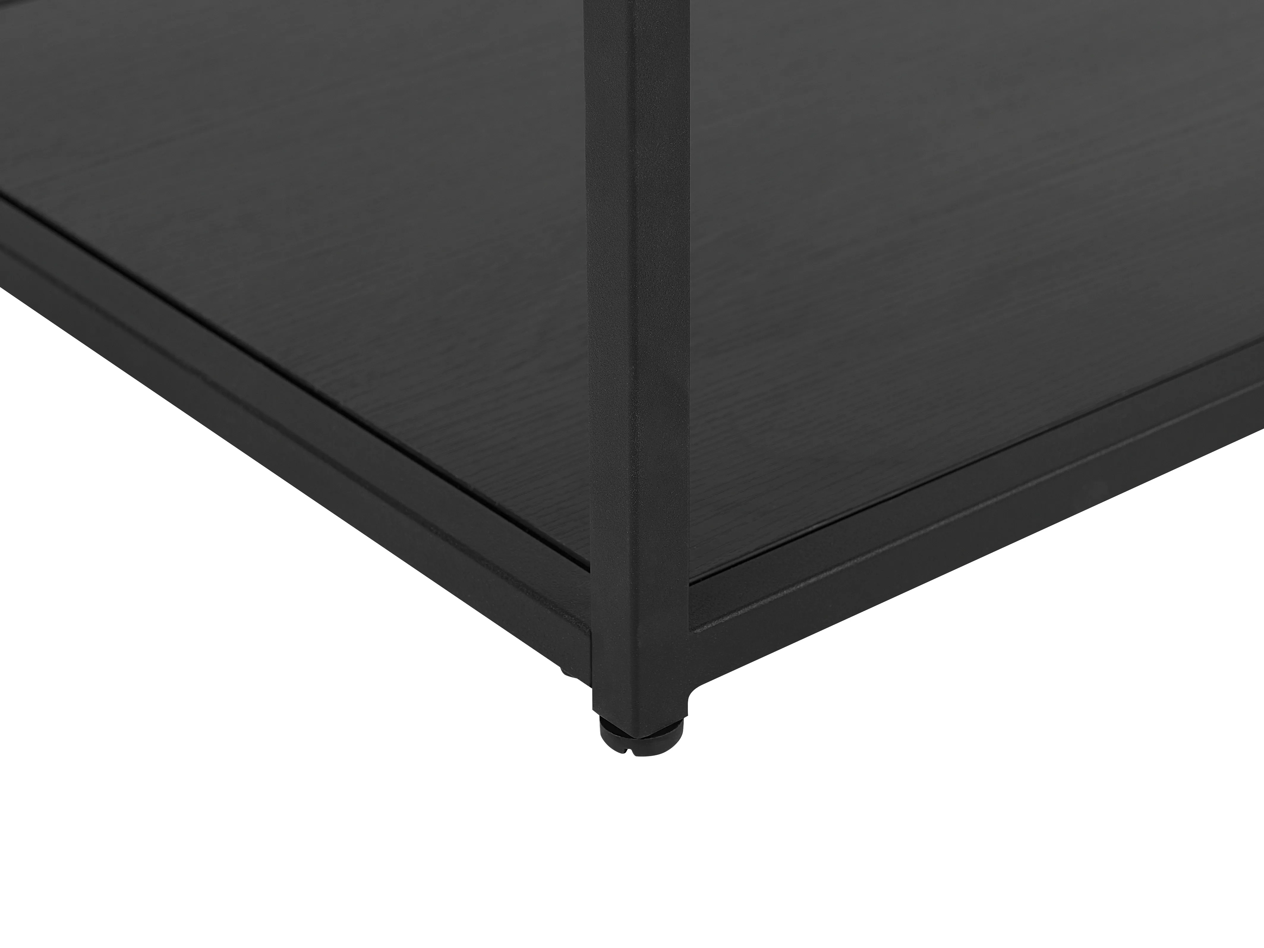 Salontafel MEDORA Glas Zwart