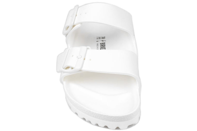 BIRKENSTOCK HVID SLIPPERS
