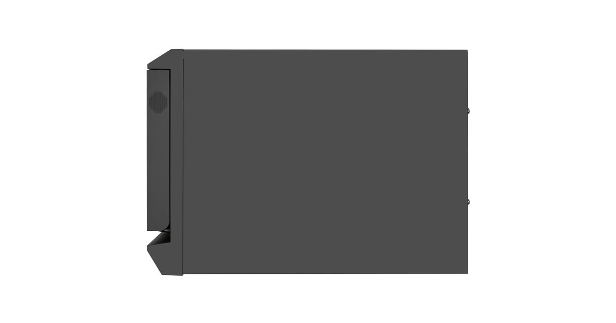 SilverStoneCS381B v1.1 rack behuizing  (Zwart | 2x USB-A 3.2 (5 Gbit/s) | 2x Audio)