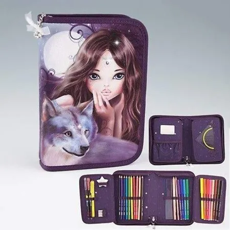 Depesche Fantasy Model Federtasche De Luxe Doppelklappe, sortiert