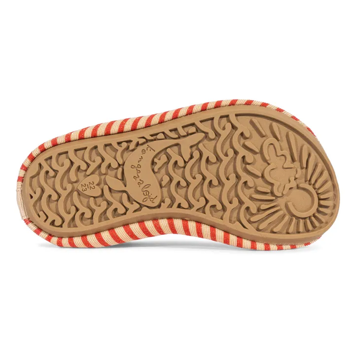 Konges Sløjd Chaussures de Plage Jade Pailletées | Terracotta