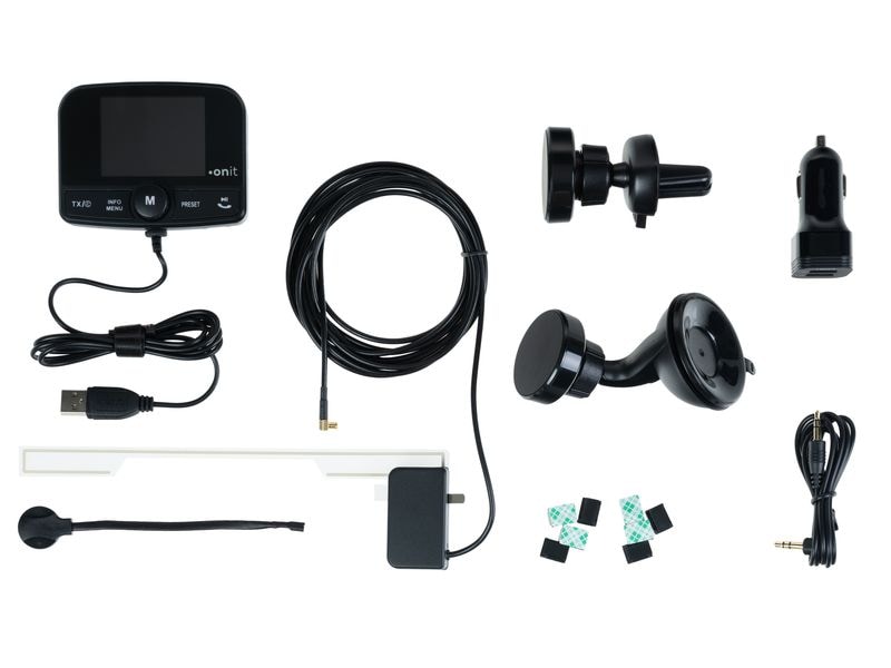 onit DAB  Erweiterung CarBeat DAB  Auto-Adapter mit UKW- und Bluetooth-Funktion