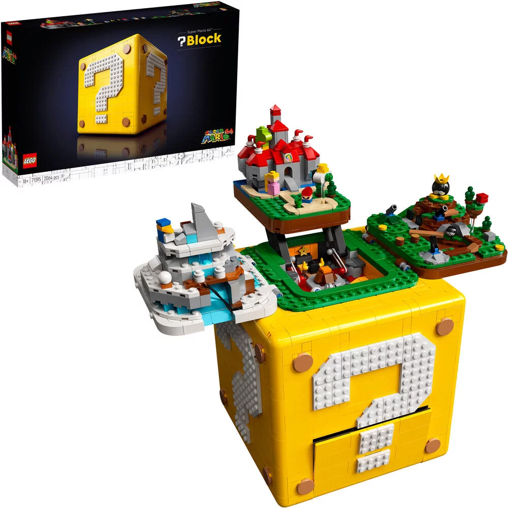 LEGO®SUPER MARIO™ 71395 - BLOC POINT D'INTERROGATION SUPER MARIO 64™