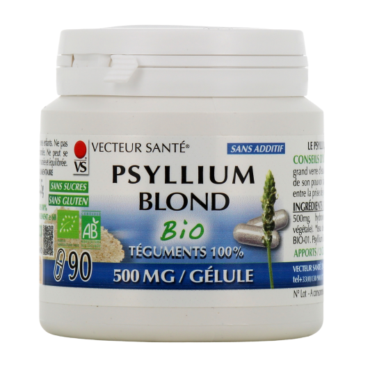 Vecteur Santé Psyllium blond bio - Transit intestinal