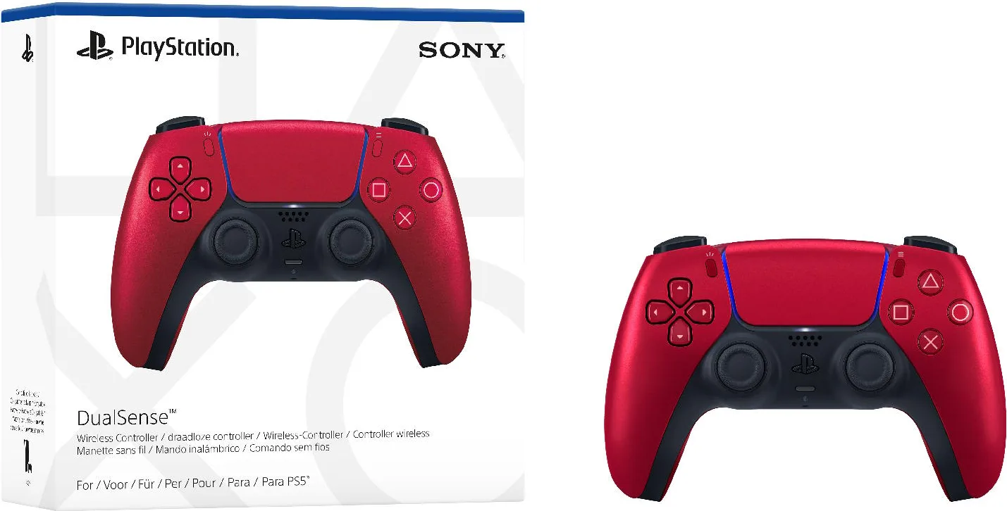 Sony DualSense Deep Earth Volcanic Red (PS5) Manettes de jeu
