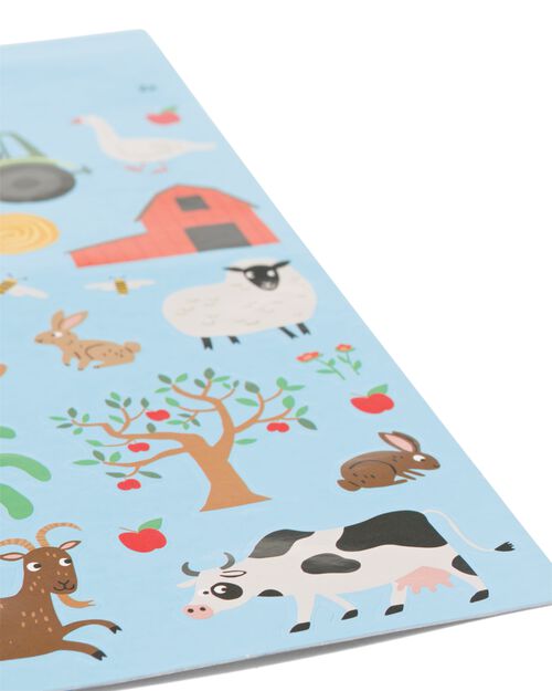 2 feuilles d’autocollants ferme 19x10